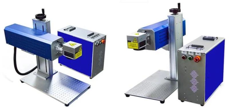 CO2 Portable Laser Marking Machine for Bottle Leather PU Wood