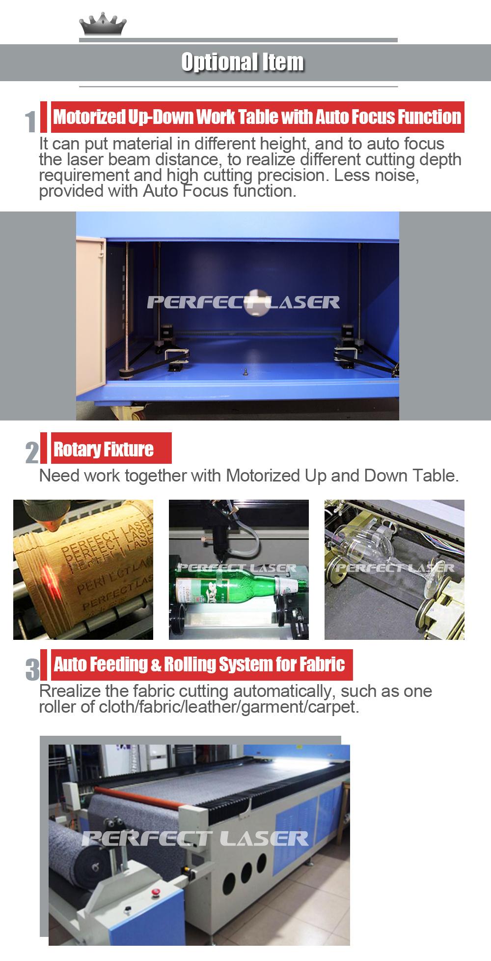 Automatic Feeding and Rolling System Fabric Laser Engraving Machine