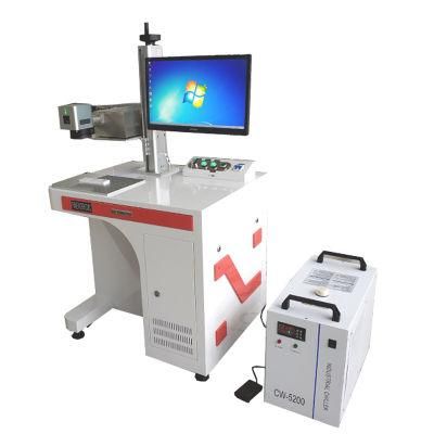 Desktop Mask Glass Plastic PVC 3W 5W Jpt 355nm UV Laser Marking Machine for Metal Glass