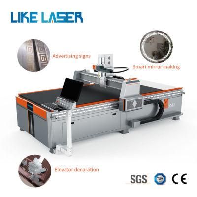 Chinese Factory Fiber Laser Marking Machine for Metal Deep Engraving for Stainless Steel Etched Sheet for Interior Decoration