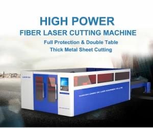 Lm3015h Fiber Laser Cutting Machine with Full Protection Elevator Manufacturing