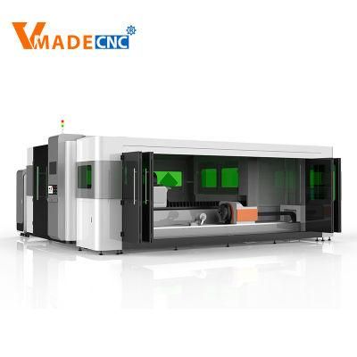 6kw High Power CNC Laser Cutting Machine for Metal