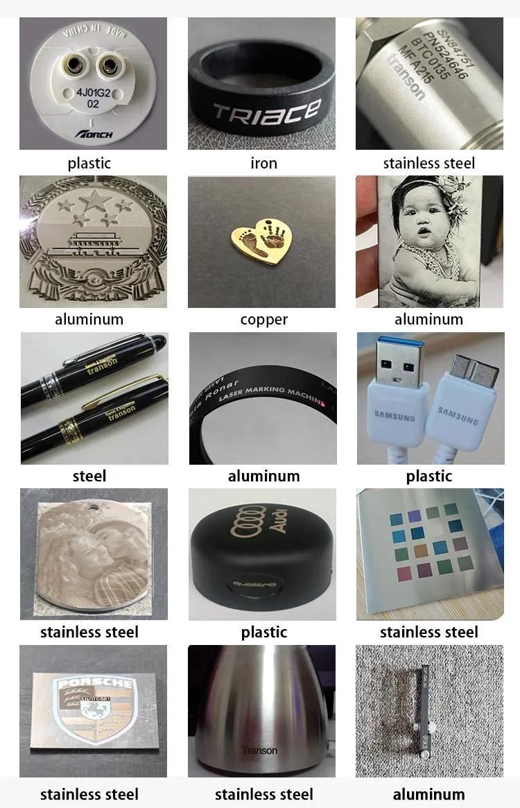 Wholesale Fiber Laser Marker Printer Silver Gold Jewelry Ring 20W