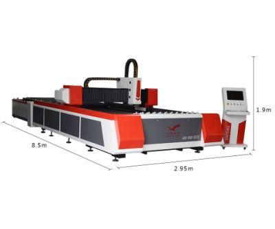 Open Double Table Metal Fiber Laser Cutting Steel Iron Copper Machine Discount Price