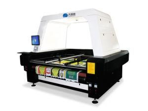 CNC Fabric Cutting Machines / Roller Fabric Cutter Machine Auto Feeding Laser Cutter