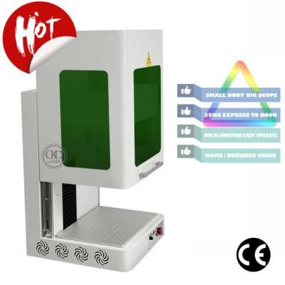 Small 40cm Enclosed Stainless Steel Engraving Etching Laser Machine