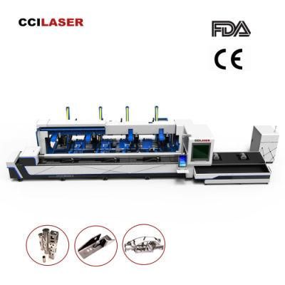 Fully Automatic CNC Fiber Laser Cutting Machine for Pipe and Tube with High Accuracy Fast Laser Cutter with High Productivity and Good Price