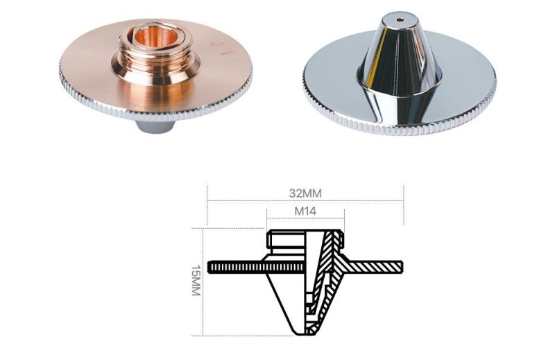 Laser Ceramic Cutting Nozzle Raytools Cutting Nozzle