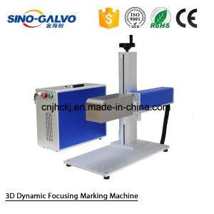 Hot Sale Dynamic 3D Fiber Laser Marking Machine with Galvo Head Price