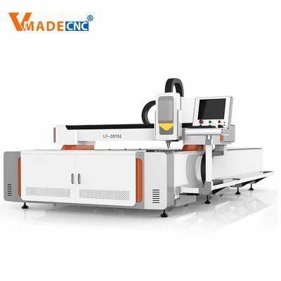 Hot Selling 1000W 1500W 2000W Stainless/Carbon Steel/Aluminum CNC Metal Fiber Laser Cutting Machine