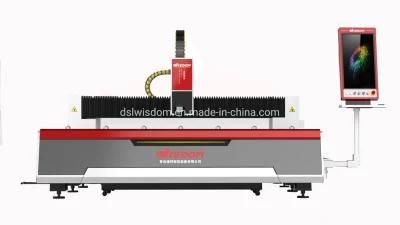 Hot 4000*2000 Wt-4020 2000W Fiber Laser Cutting Equipment with Exchange Table Steel Plate and Tube CS/Ss/Al