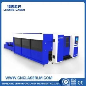 Full Cover Metal Pipe Fiber Laser Cutting Tool Lm3015hm3