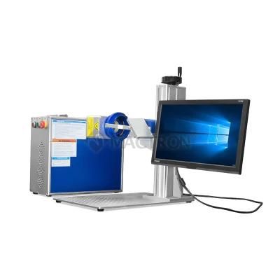 Wholesale Desktop Raycus/Jpt Split Fiber Laser Marking Engraving Machine 30W Laser Marking Machine for Ring Lettering