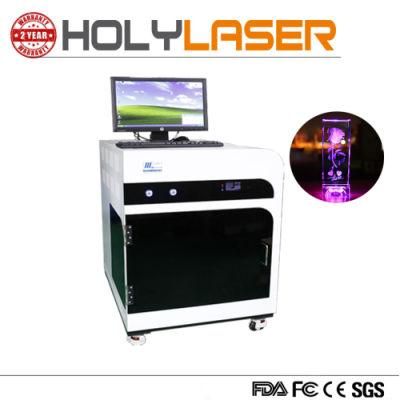 Holylaser Latest 3D Laser Engraving Machine for Crystal