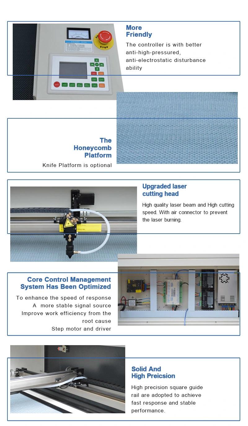 Acrylic No Metal 1300*900mm CO2 Laser Nometal Cutting Machine