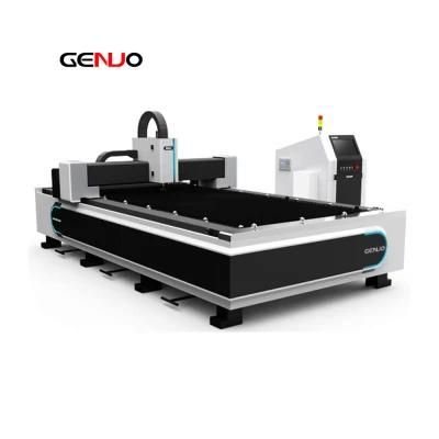 Hydraulic CNC 4015PC 3200W Single Table Fiber Laser Cutting Machine