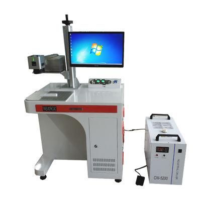 5W 3W Jpt Water Cooling Pen Ceramic Plastic Fiber Laser Marking Machine Etching on Metal Paint