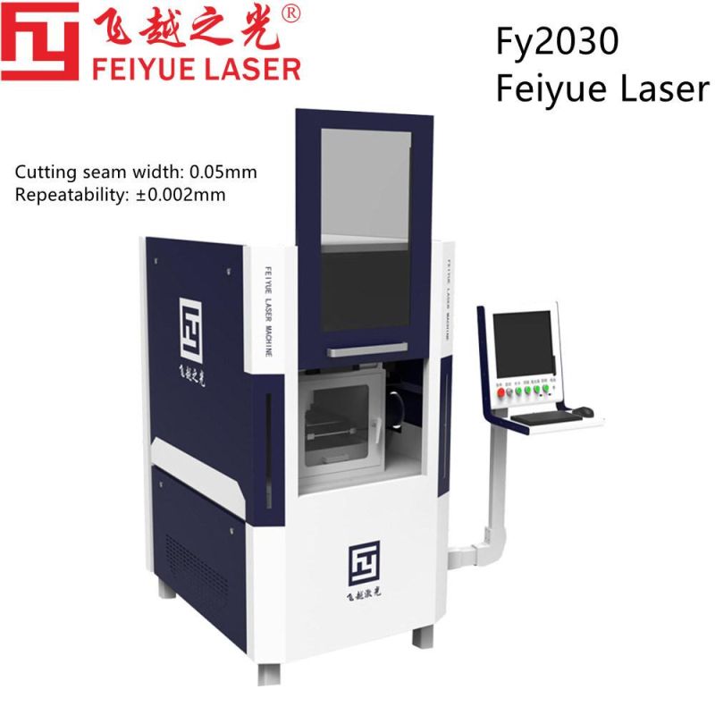 Fy2030 Feiyue Mini Portable Jewelry Gold Sliver Copper Aluminum Rings Earrings Bracelet Ornaments Decorations Fiber Laser Cutting Machine CNC Laser Cutter