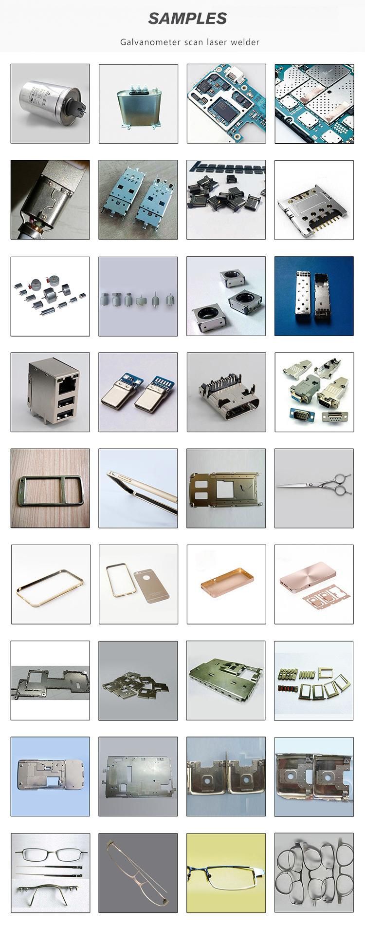 Galvanometer Type Dental Laser Spot Welder Optical Metal Frame Laser Welding Machine