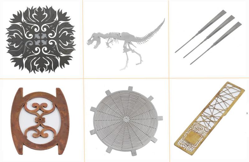 Fy6580d Feiyue Portable Mini Small Laser Metal Cutting Machine CNC Fiber Laser Cutter Sheet Metal Ss Aluminum Jewelry Ornaments High Precision High Quality