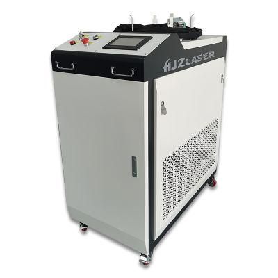 2022 CNC Fiber Laser Cleaning Rust Paint Oil Dust Removal Machine 50W 100W 1000W 1500W Price for Metal