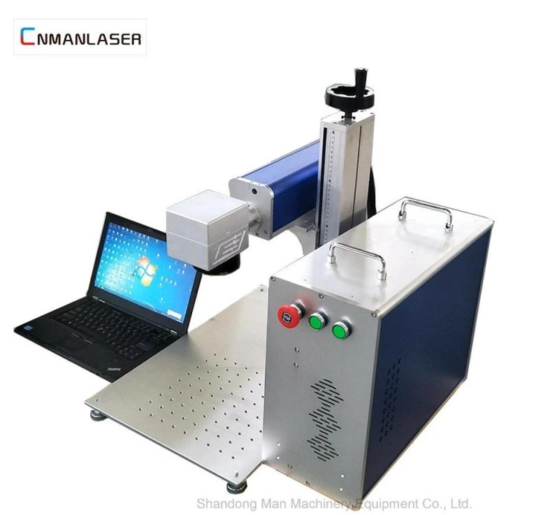 20W Fiber Laser Marking Machine for Electronic Components Sanitary Wares
