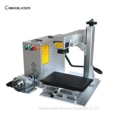 Fiber Laser 20W Making Machine for Serial Number Name Plate