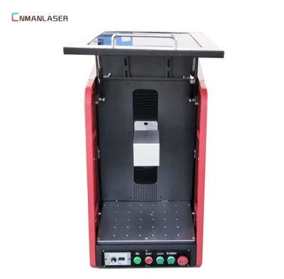 30W 50W Air Cooling Meal Mopa Color Laser Marking Machine