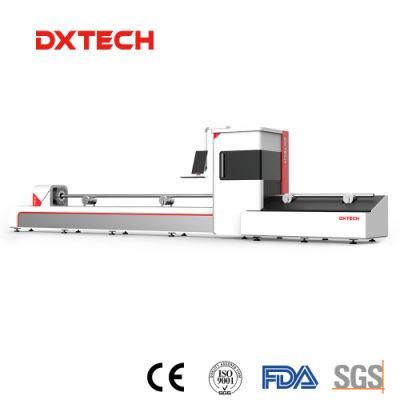 Factory Supply 1500W Stainless Steel Tube Sheet Metal CNC Raycus 1000W Fiber CNC Pipe Laser Cutting Machine