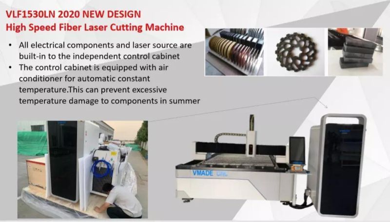 2000W Steel Laser Cutting Machine for Carbon Steel Stainless Steel