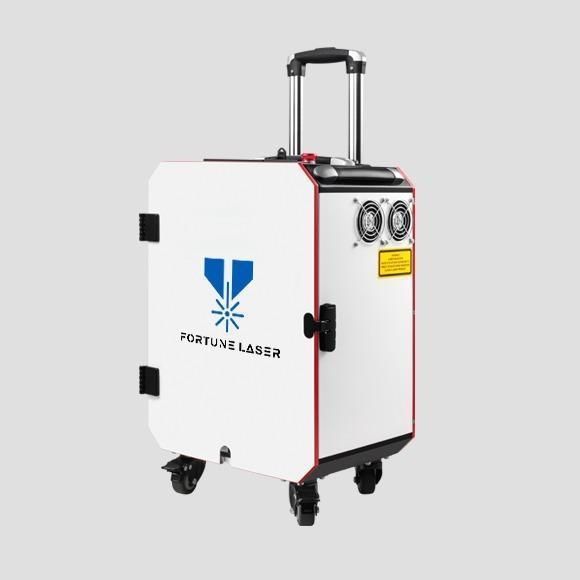 100W 150W 200W Fiber Laser Cleaner Fiber Laser Metal Cleaning Machine for Metal Rust Paint Oil Removal Price