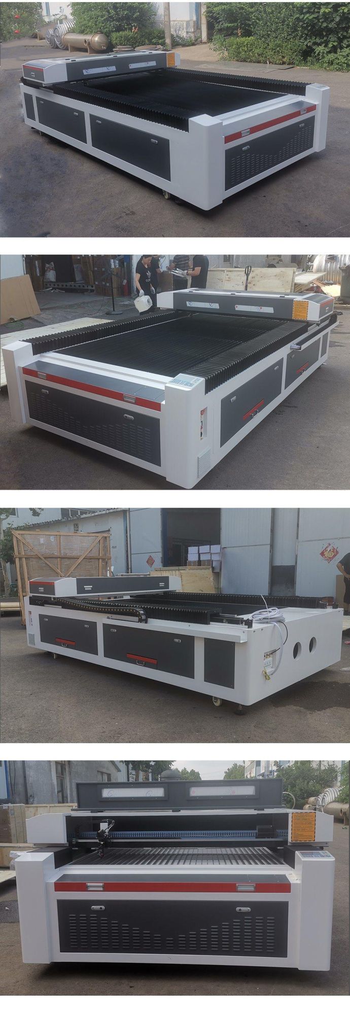 China Big Size 1300X2500mm Flatbed 500W CO2 1325 Laser Cutting CNC Laser Cut Machine for Acrylic/ MDF /Plywood /Leather/ Clothing /Wood