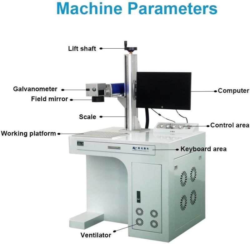 20W Metal Fiber Laser Marking Machine
