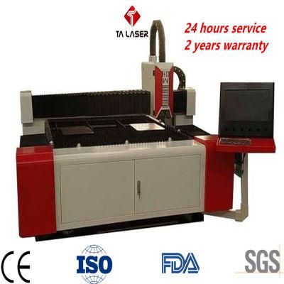 Portable 1000W Mini Sheet Metal Fiber Laser Cutting Machine Price