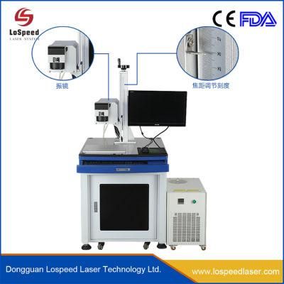 5W Popular Plastic UV Laser Marking System Hispeed