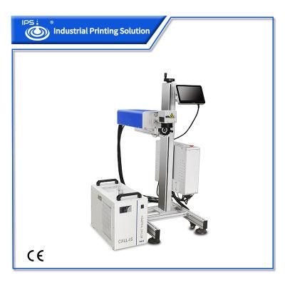 Automatic Elimination High Speed Inkjet Printer 10W Fly UV Laser Marking Machine for Metal, Plastic with CE Certification