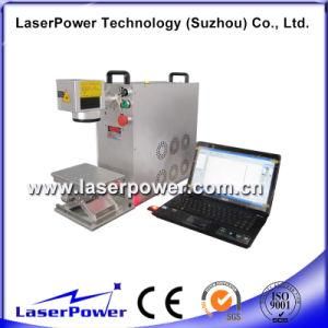 China Cheapest Portable Fiber Metal Laser Marking Machine with Good Quality