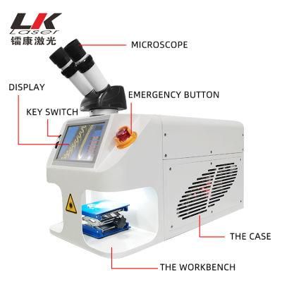 Mini Jewelry Laser Welding Machine Desktop Jewellery Laser Welding Machine System Jewelry Welding Welder Machine