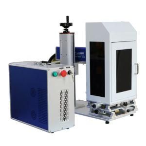 Small Size Enclosed Portable Fiber Laser Marking Machine for Plastic and Metal