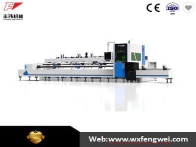 Automatic Tube Loading Fiber Laser Cutting Machine with Automatic Loading System