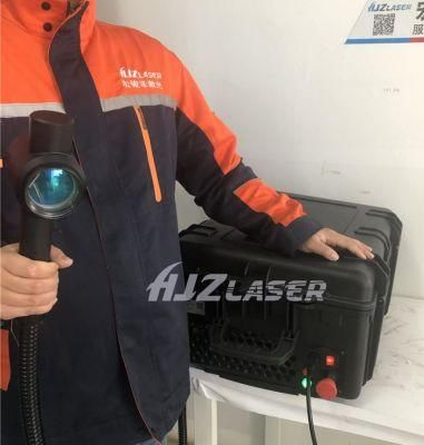 50W 100W Luggage Type Small Size Laser Cleaning Machine