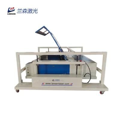Devisible CO2 Stone Marble Granite Laser Engraving Etching Machine 1390 80W
