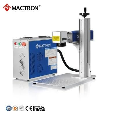 Fiber Laser 20W 30W 50W Portable Mini Laser Marking Machine for Metal Copper/Stainless Steel/Brass Aluminum
