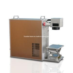 Color Fiber Metal Laser Marking Machine 30W for Dog Tag