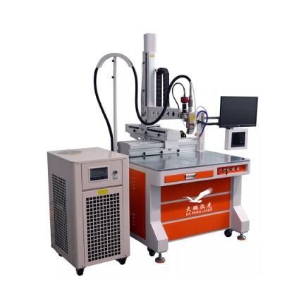 Automatic Rotary 4 Axis Fiber Laser Welding Machine Welder with Steel Pipe Titanium Battery Jewelry Watch Electrical Switch Industries
