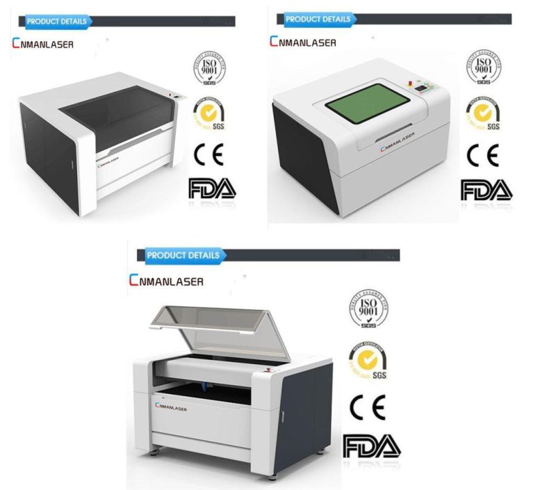 150W Ce FDA FCC 6090 9060 Laser Engraving and Cutting Machine for Advertising Acrylic Wood Leather Non-Metallic