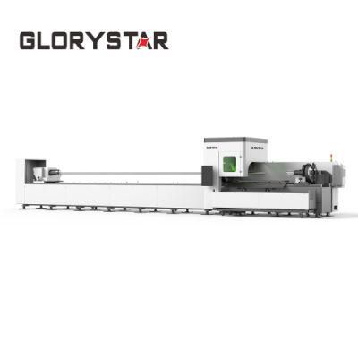 Control Fault GS-6012tg PRO Hot Sale Tube Laser Cutting Machine