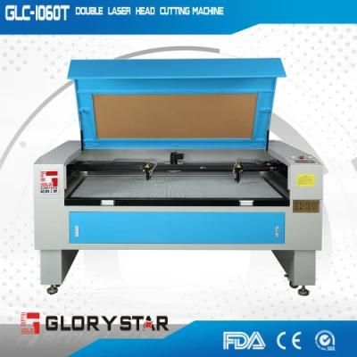 Double Heads CO2 Laser Cutters for Sale (GLC-1610T)