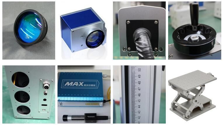 Jewelry Ring Metal Laser Marking Machine with Rotary Devices