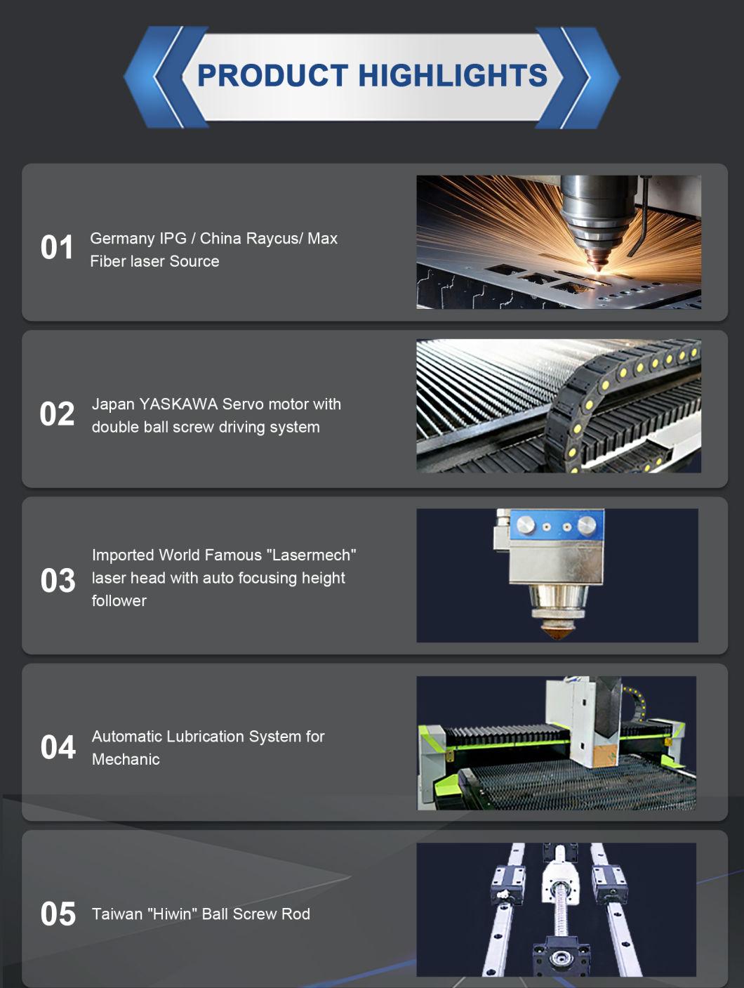 1kw 1.5kw 2kw 3kw 4kw, Raycus Laser Source Laser Metal Tubes Cutting, Fiber Laser Cutting Machine
